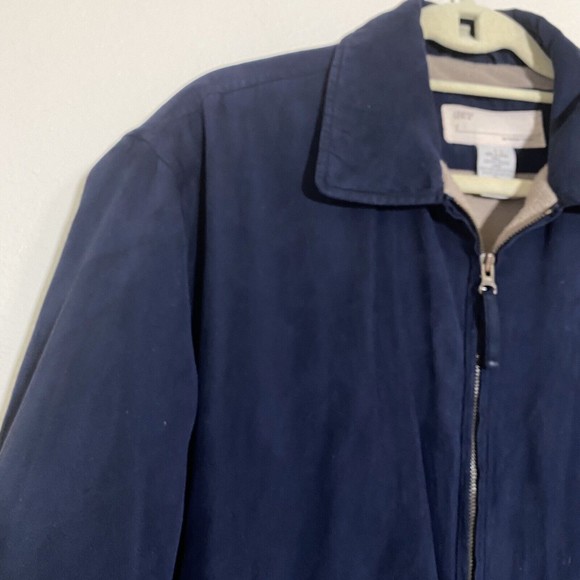 Levi's Mens Jacket Size Large Made in Korea Bomber Blue Vintage - Picture 3 of 11